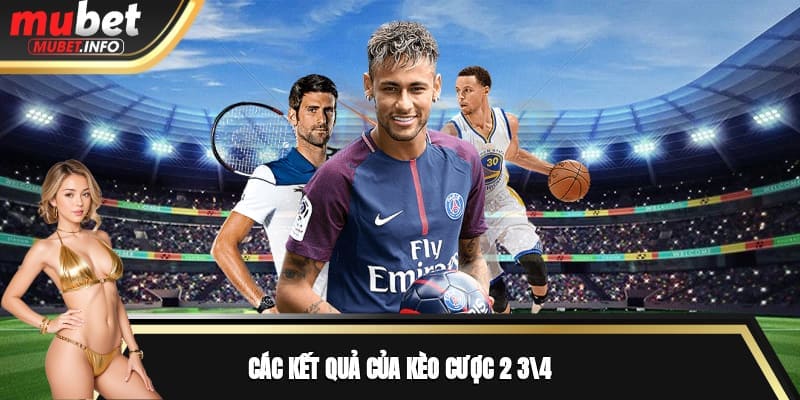 Kèo Chấp 2.75 Là Sao? Và Những Lưu Ý Người Mới Cần Nắm 3 Các kết quả của kèo cược 2 3/4